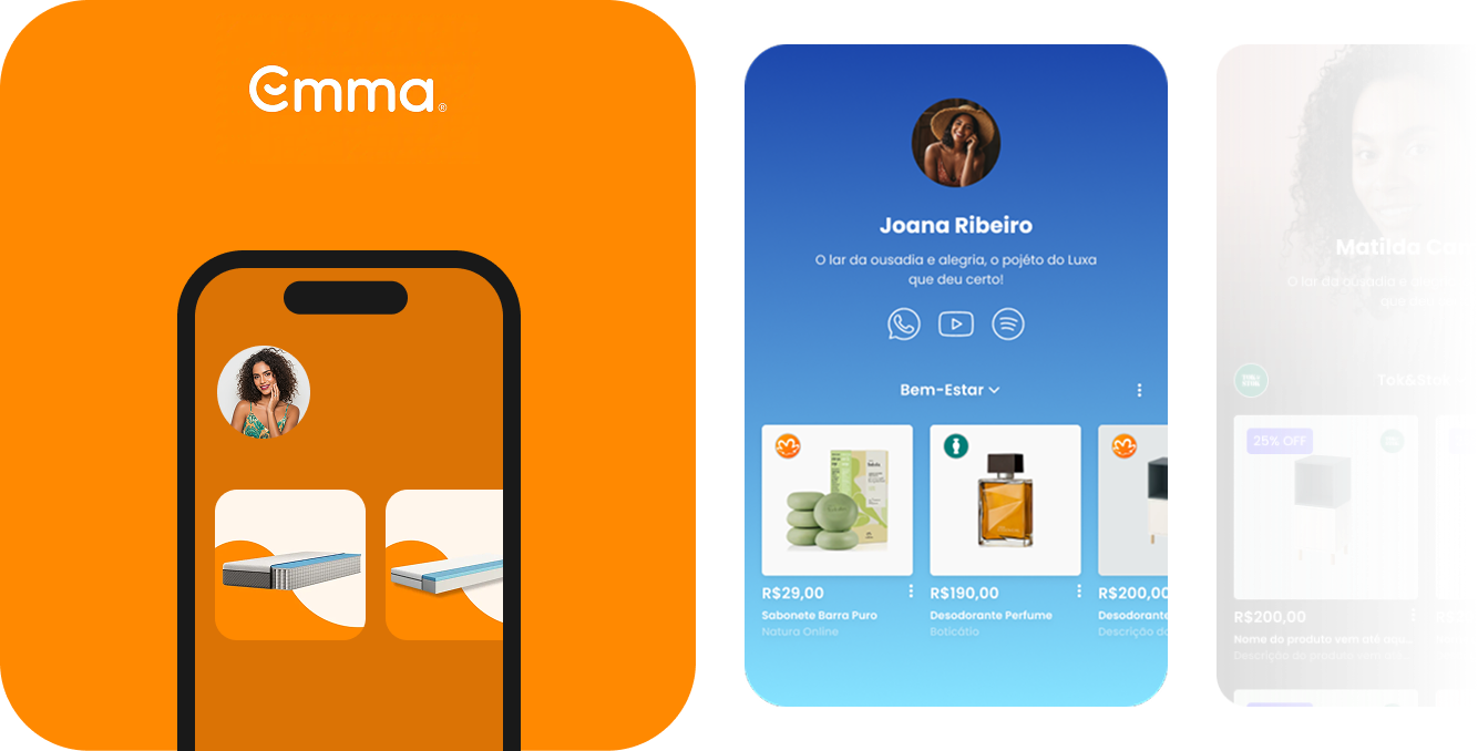 Exemplo de loja personalizada