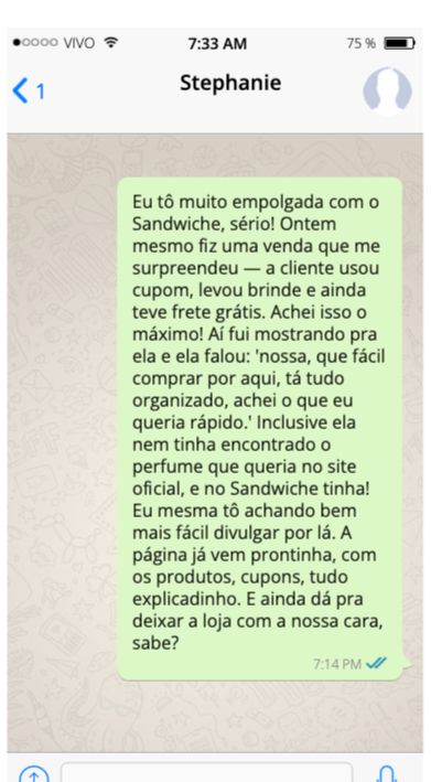 Print de WhatsApp