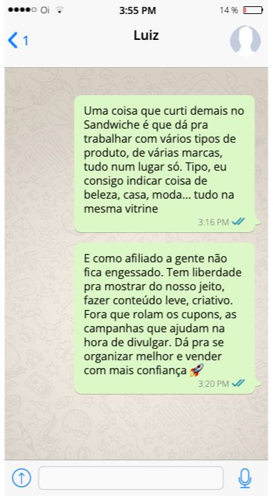 Print de WhatsApp