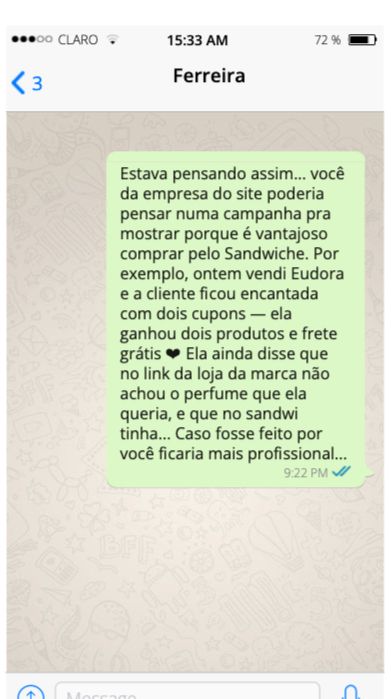Print de WhatsApp